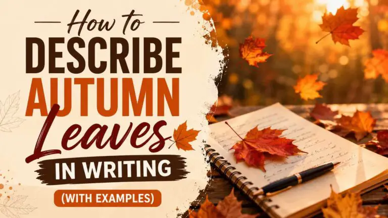 How to Describe Autumn Leaves in Writing (With Examples)