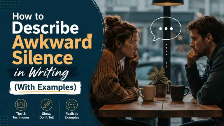 How to Describe Awkward Silence in Writing (With Examples)