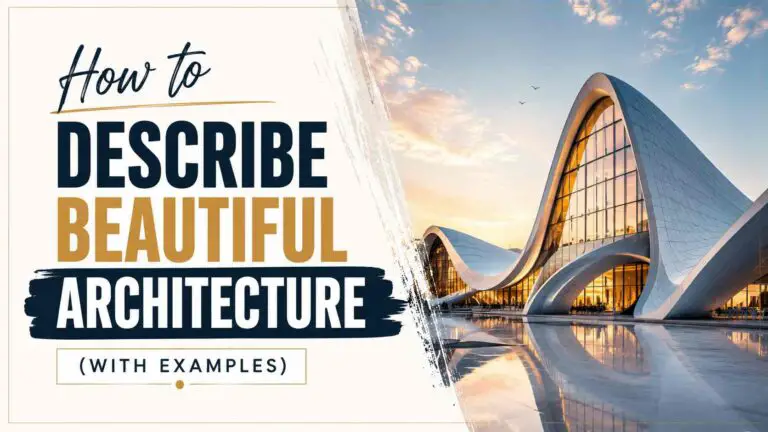 How to Describe Beautiful Architecture (With Examples)
