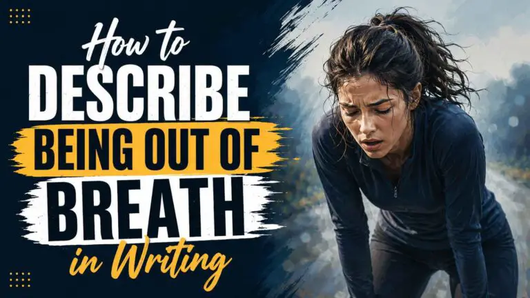 How to Describe Being Out of Breath in Writing