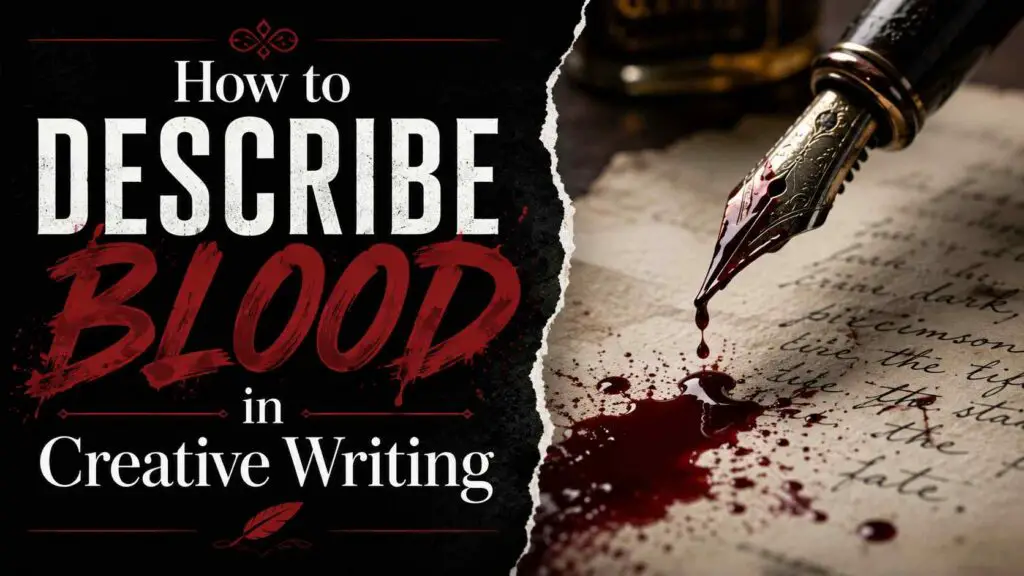 How To Describe Blood In Creative Writing