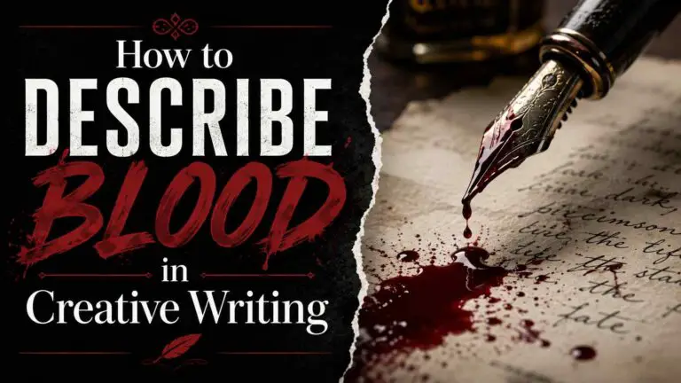 How to Describe Blood in Creative Writing