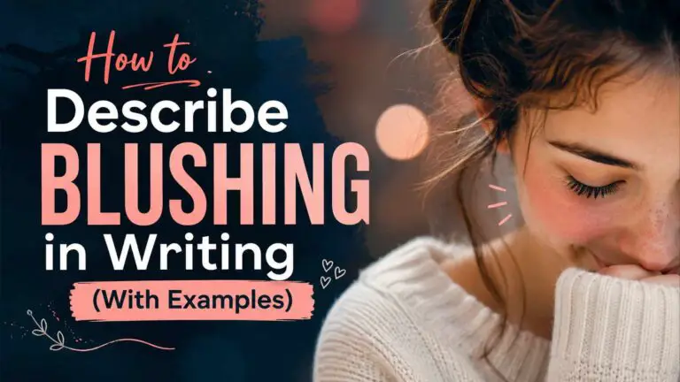How to Describe Blushing in Writing (With Examples)