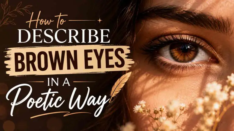 How to Describe Brown Eyes in a Poetic Way