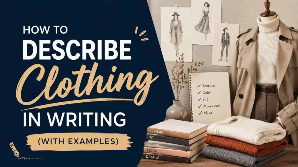 How To Describe Clothing In Writing With Examples