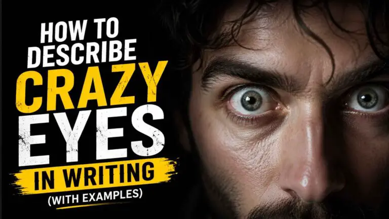 How to Describe Crazy Eyes in Writing (With Examples)