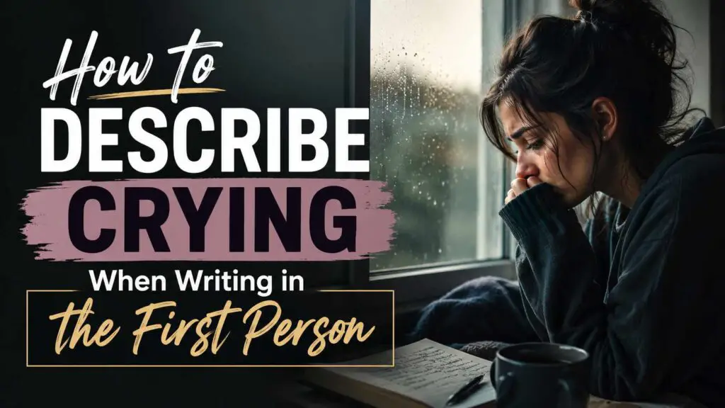 How To Describe Crying In Writing First Person