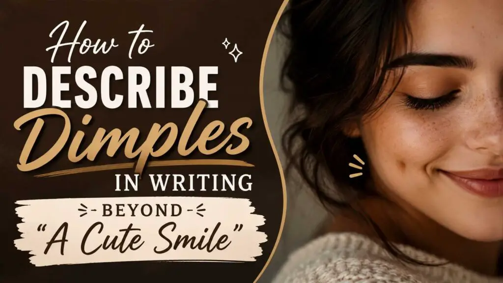 How To Describe Dimples In Writing