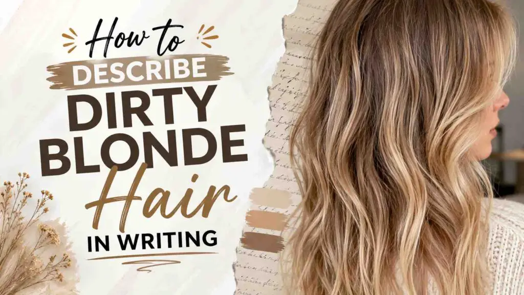 How To Describe Dirty Blonde Hair In Writing