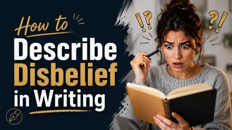How to Describe Disbelief in Writing