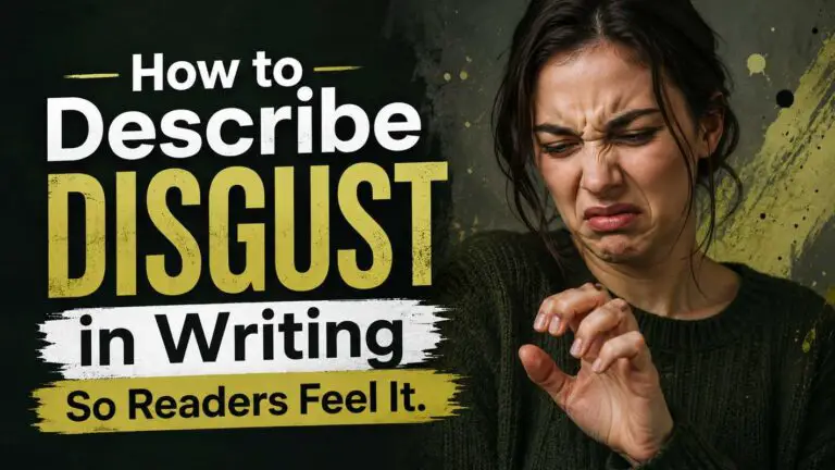 How to Describe Disgust in Writing So Readers Feel It
