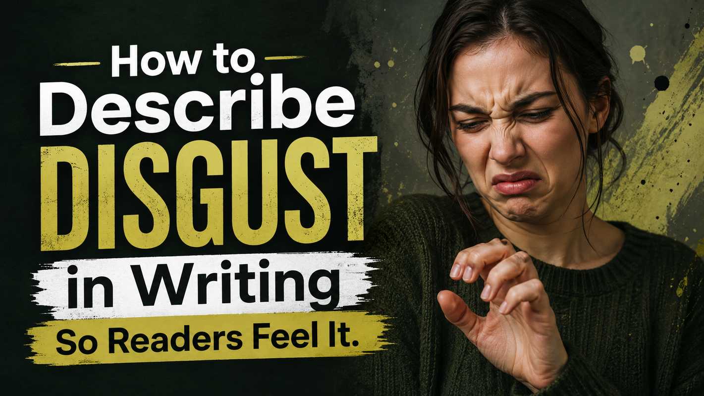 How to Describe Disgust in Writing So Readers Feel It