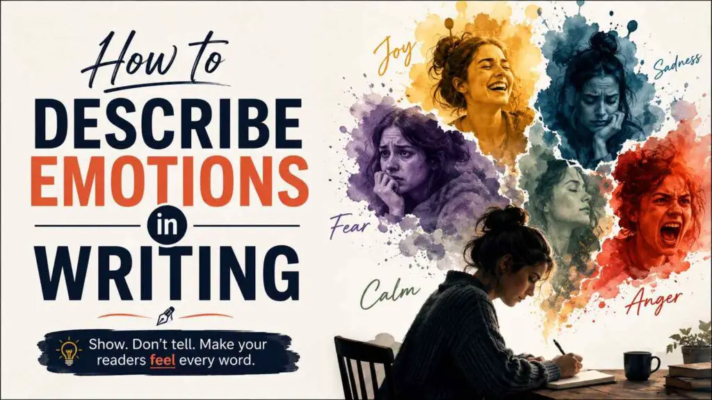 How To Describe Emotions In Writing
