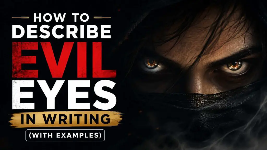 How To Describe Evil Eyes In Writing