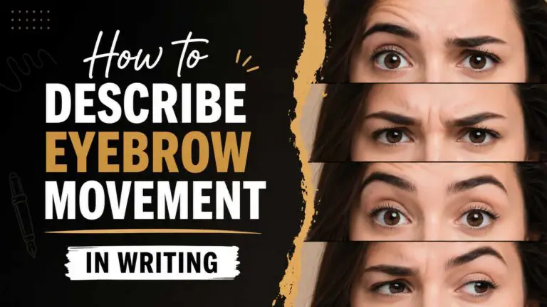 How to Describe Eyebrow Movement in Writing