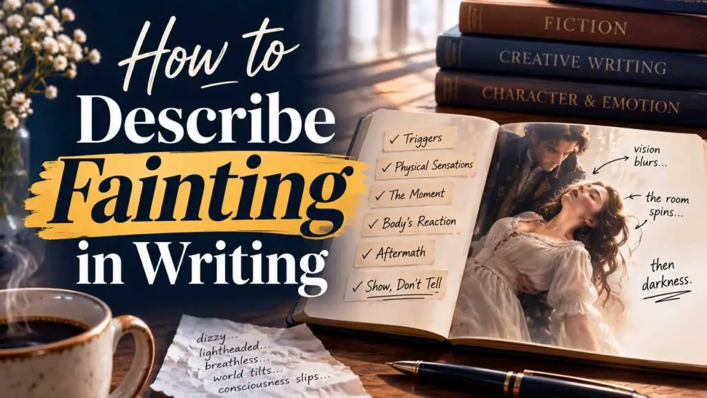 How To Describe Fainting In Writing