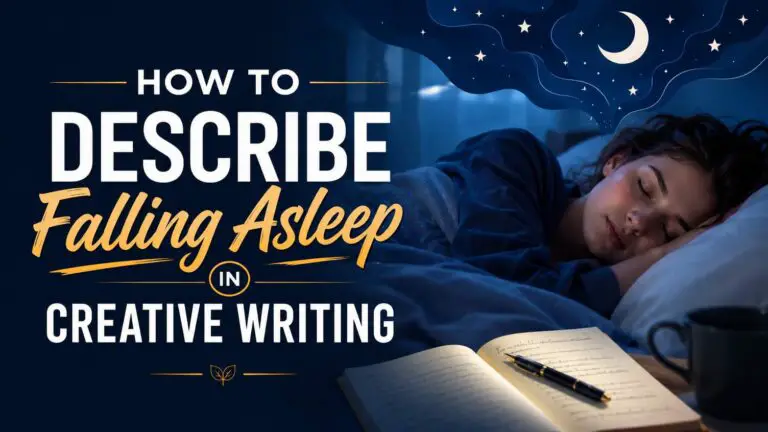 How to Describe Falling Asleep in Creative Writing
