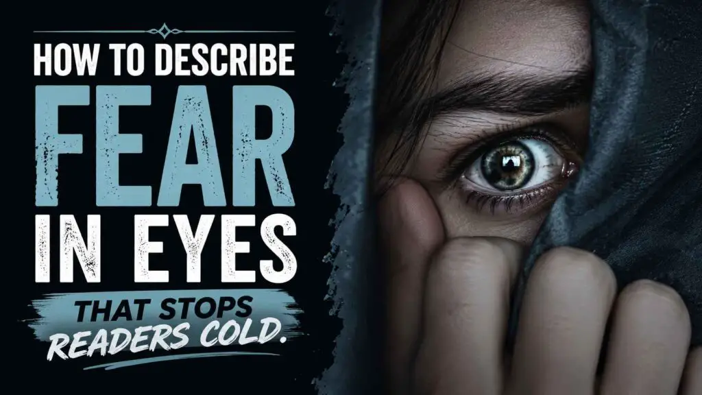 How To Describe Fear In Eyes