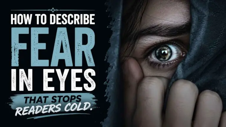 How to Describe Fear in Eyes That Stops Readers Cold