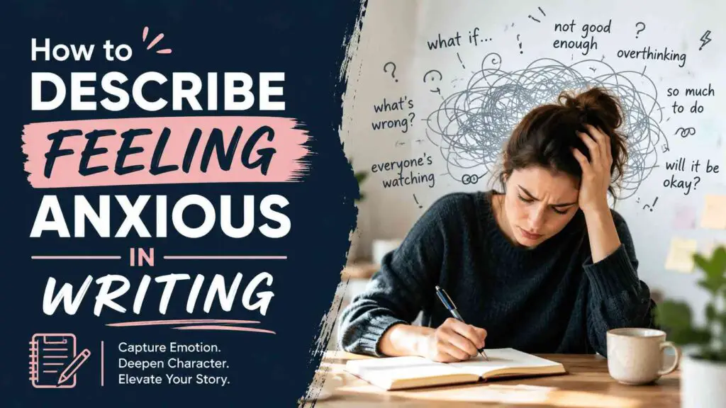 How To Describe Feeling Anxious In Writing