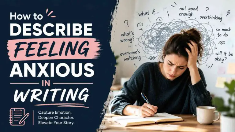 How to Describe Feeling Anxious in Writing