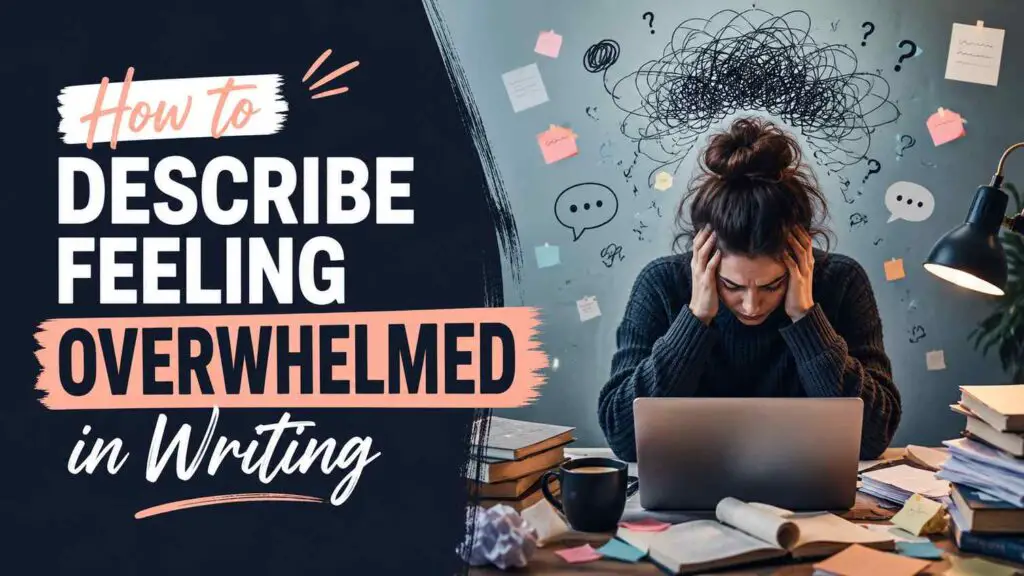 How To Describe Feeling Overwhelmed In Writing
