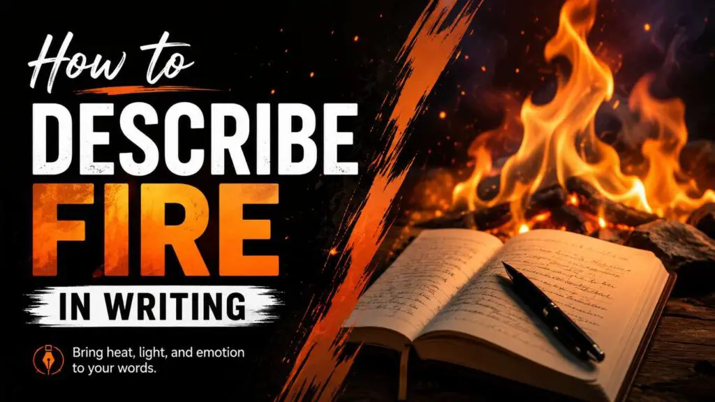 How To Describe Fire In Writing