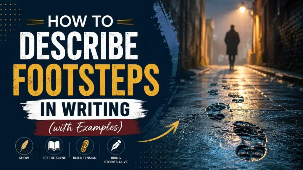 How To Describe Footsteps In Writing