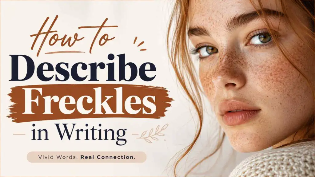 How To Describe Freckles In Writing