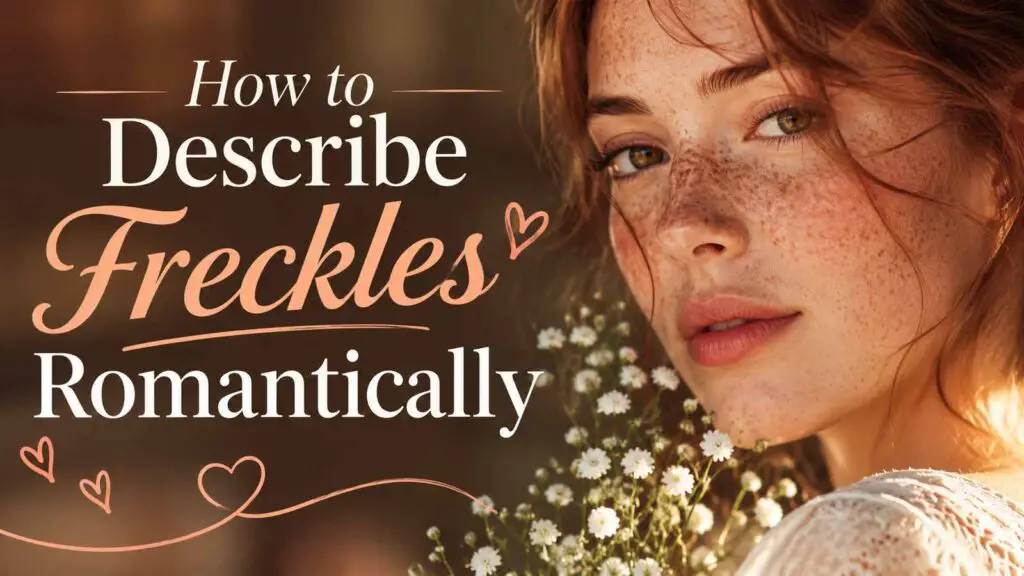 How To Describe Freckles Romantically