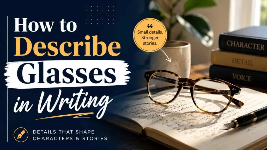 How To Describe Glasses In Writing