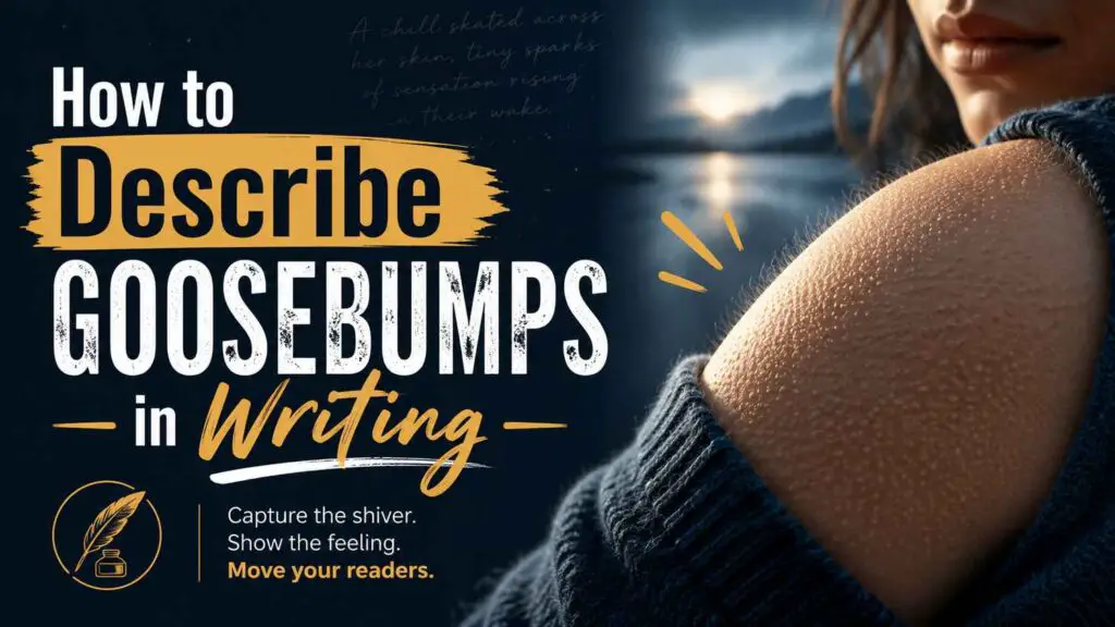How To Describe Goosebumps In Writing