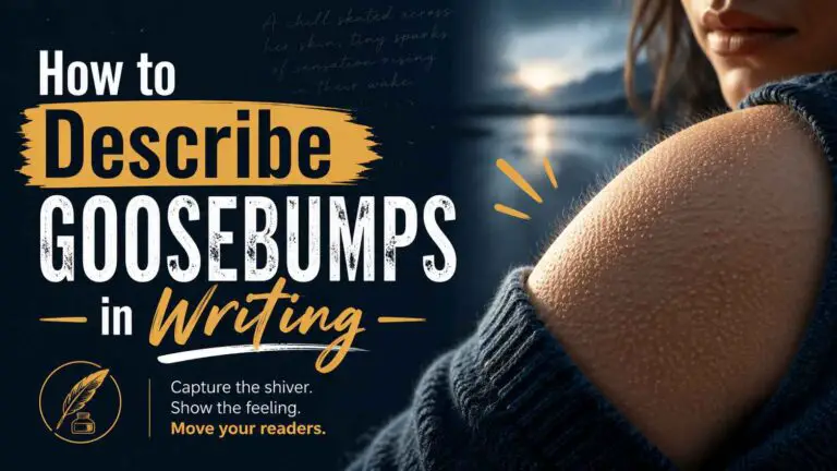 How to Describe Goosebumps in Writing