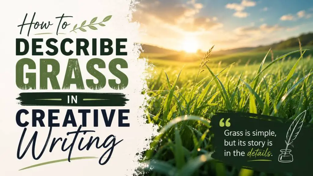 How To Describe Grass In Creative Writing
