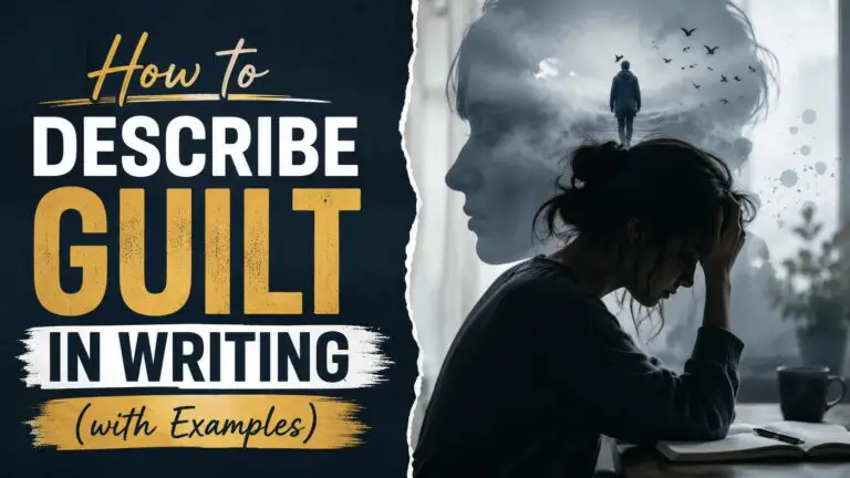 How to Describe Guilt in Writing (with Examples)