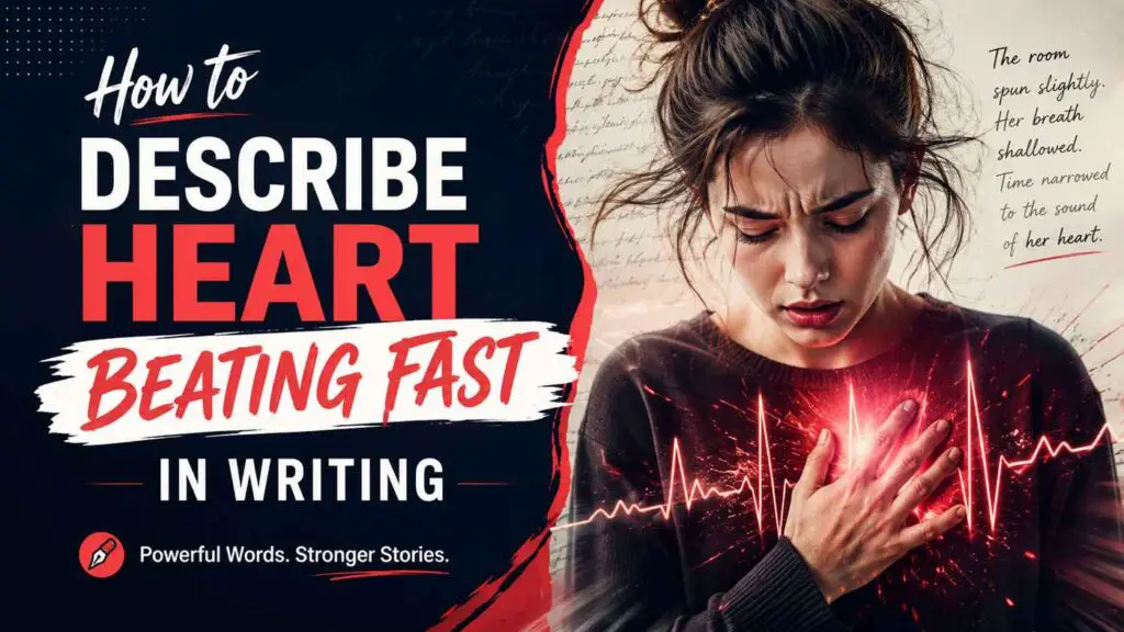 How To Describe Heart Beating Fast In Writing