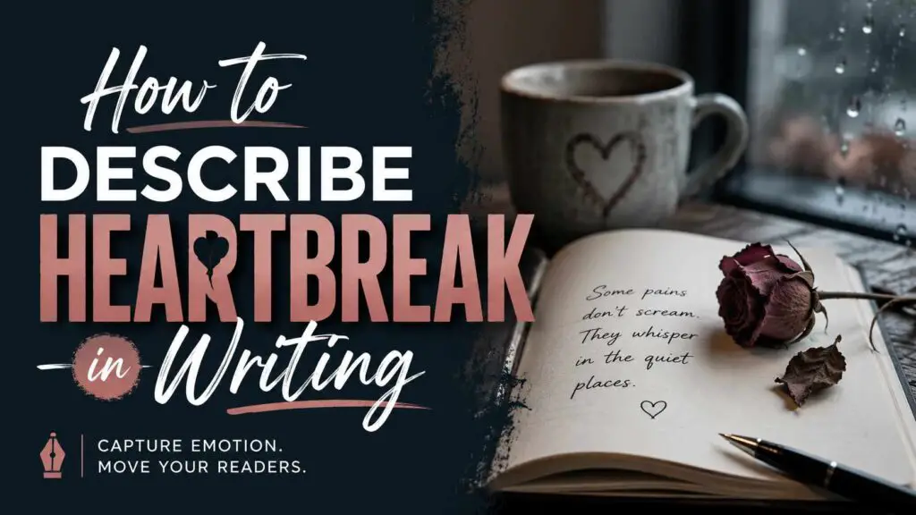 How To Describe Heartbreak In Writing