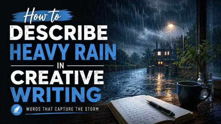 How to Describe Heavy Rain in Creative Writing