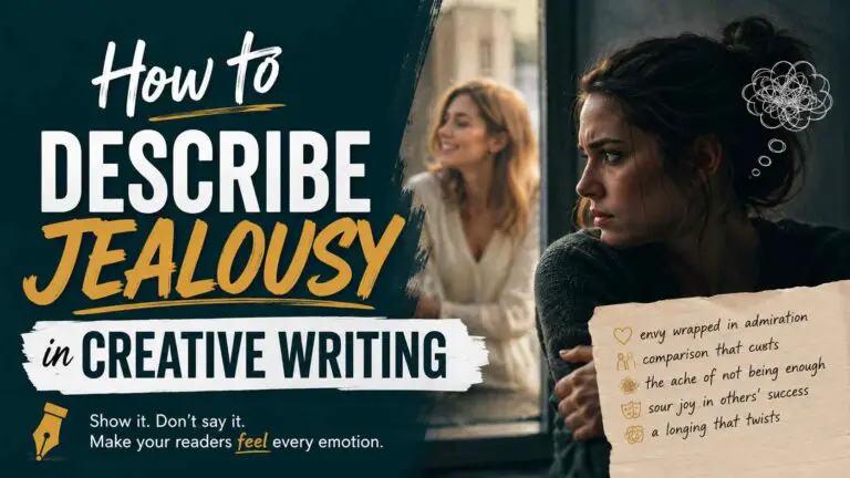 How to Describe Jealousy in Creative Writing