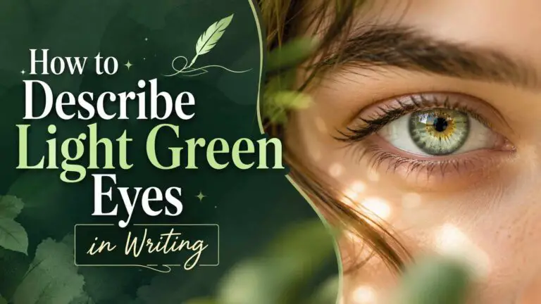 How to Describe Light Green Eyes in Writing