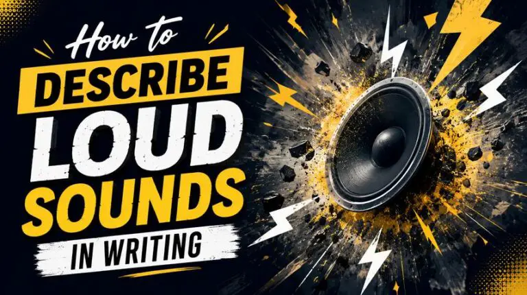 How to Describe Loud Sounds in Writing