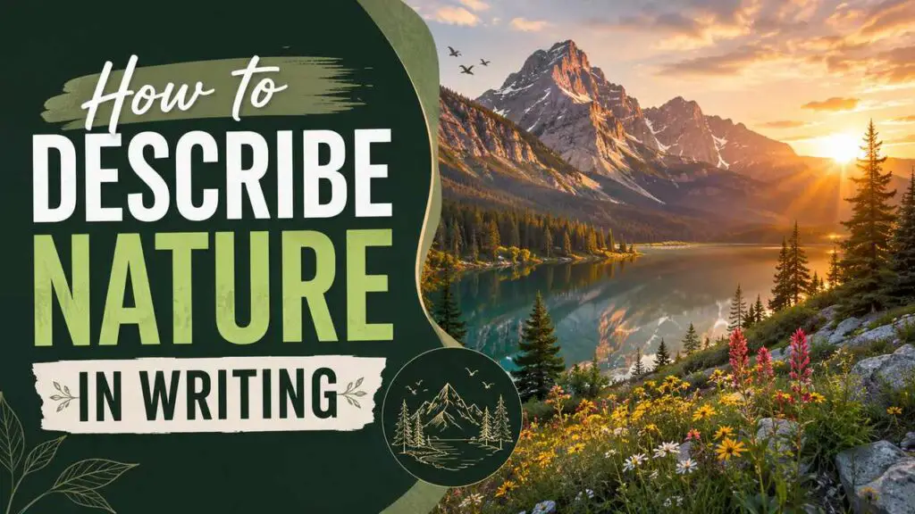 How To Describe Nature In Writing