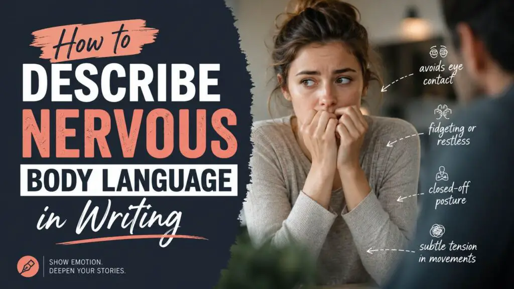 How To Describe Nervous Body Language In Writing