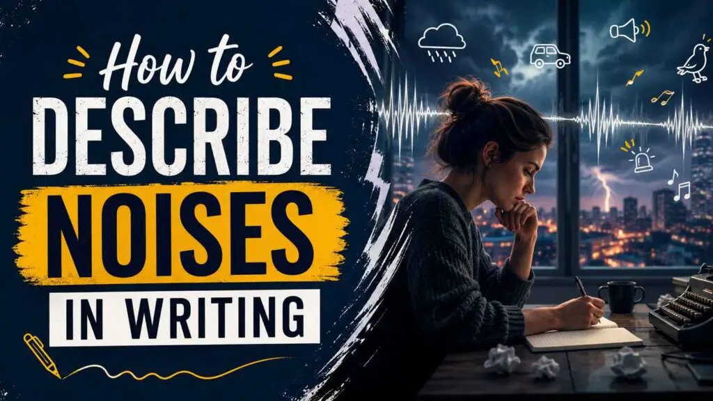 How To Describe Noises In Writing