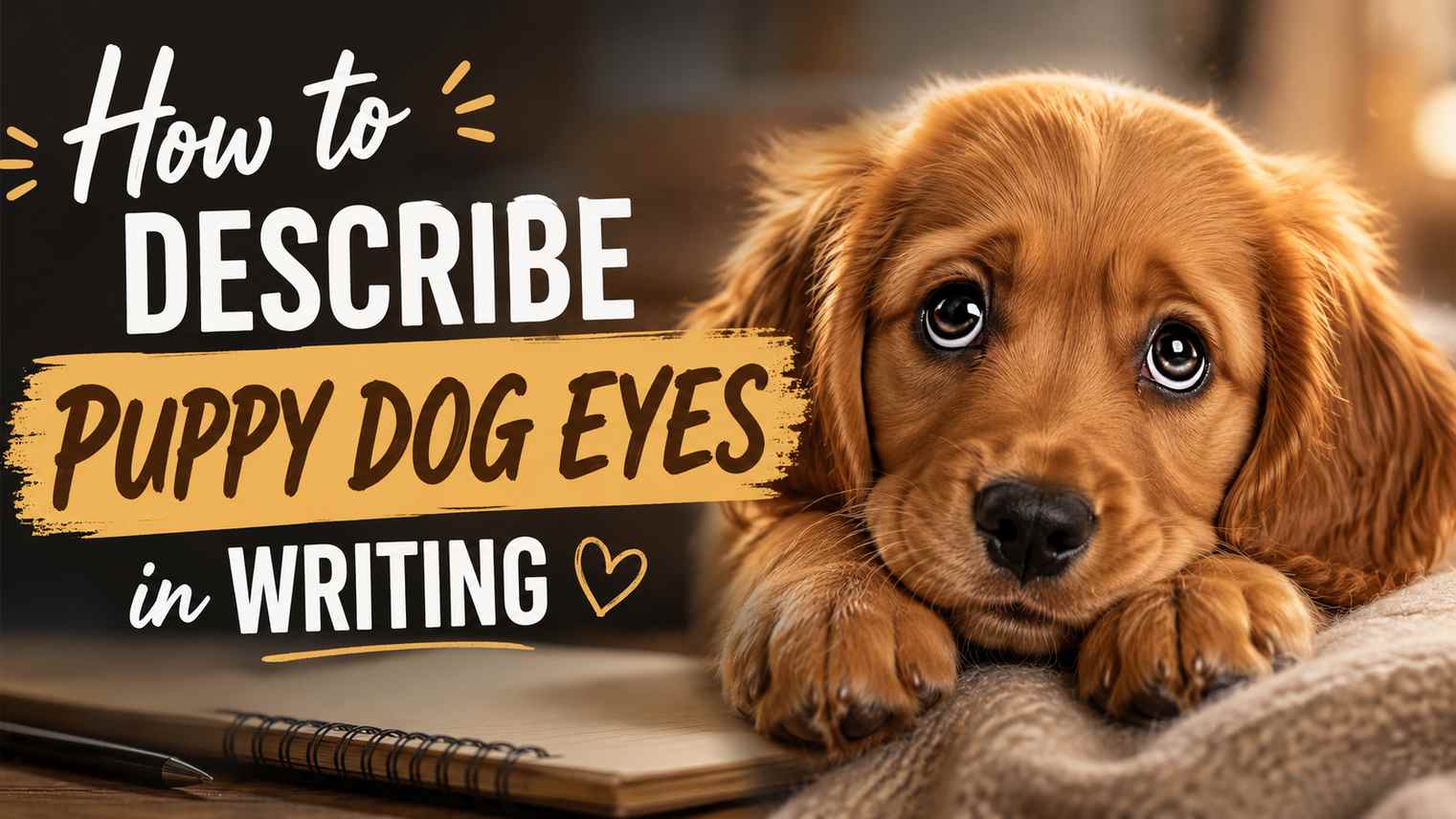How to Describe Puppy Dog Eyes in Writing