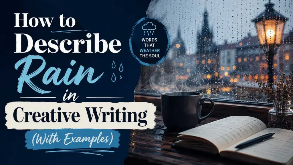 How To Describe Rain In Creative Writing