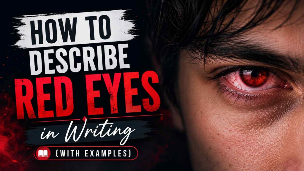 How To Describe Red Eyes