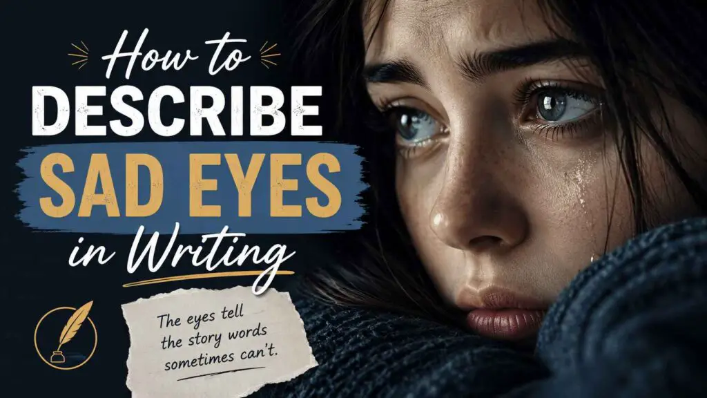 How To Describe Sad Eyes In Writing
