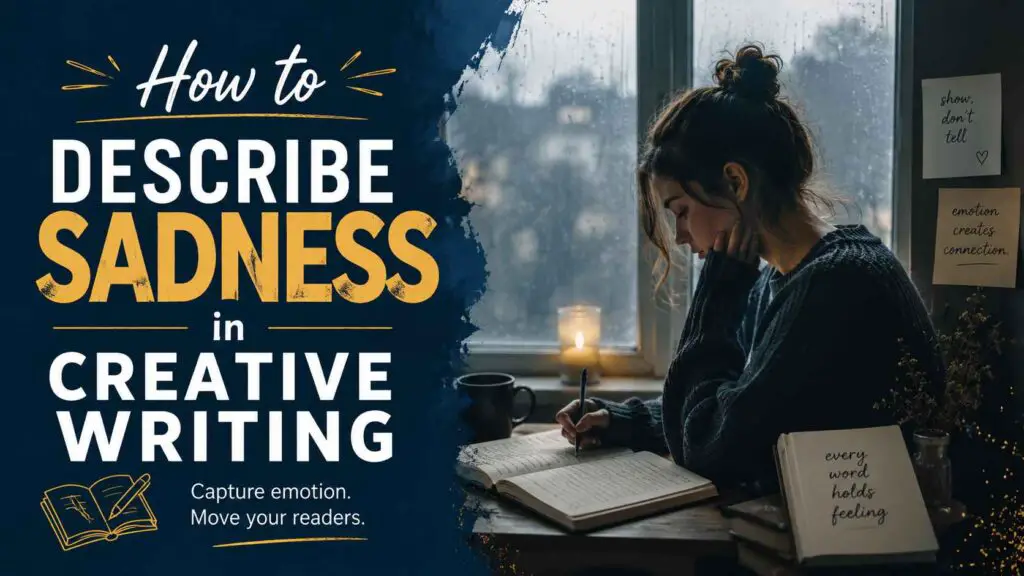 How To Describe Sadness In Creative Writing