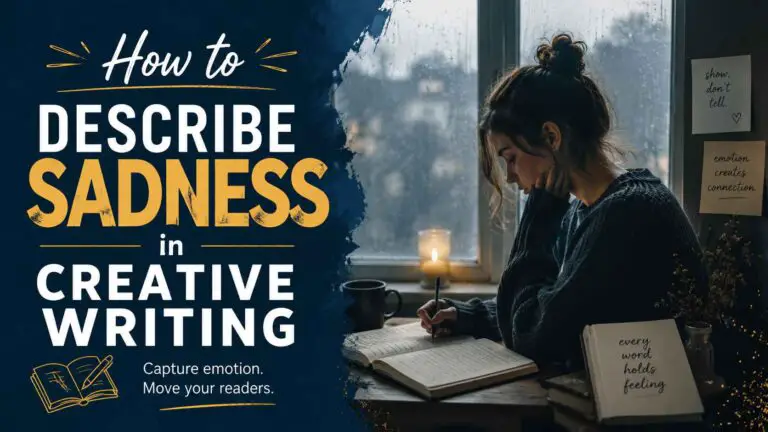 How to Describe Sadness in Creative Writing